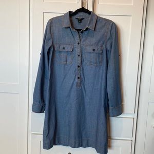 J Crew denim dress size small